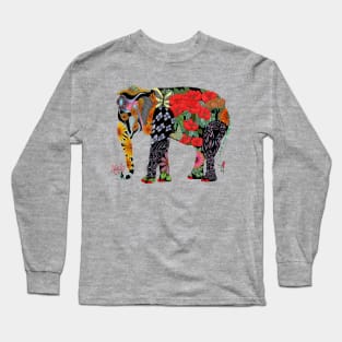 Ms. Elephant Long Sleeve T-Shirt